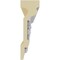 Ekena Millwork Chair Rail Moulding, Polyurethane, 94-1/2 in L, 6-1/4 in H, Factory Primed MLD06X02FE - alternate 2